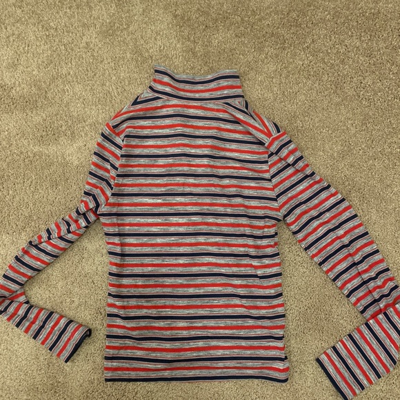 Code X Mode striped quarter zip pullover SKI layer - Picture 2 of 3